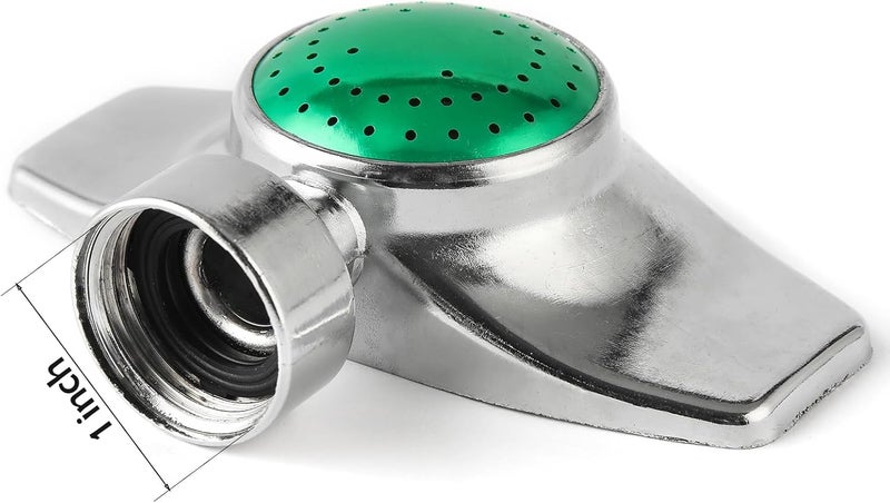 BILBAL 2 Pack Metal Spot Sprinkler, Lawn Sprinkler for Yard with Gentle Water Flow for Small Area-Coverage Up to 30FT, Watering Sprinkler Head for Hose - Image 3